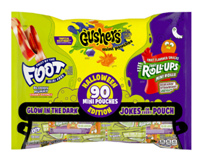 (image for) Gushers, Fruit by the Foot & Roll Ups Halloween Edition 90ct , 37.8oz